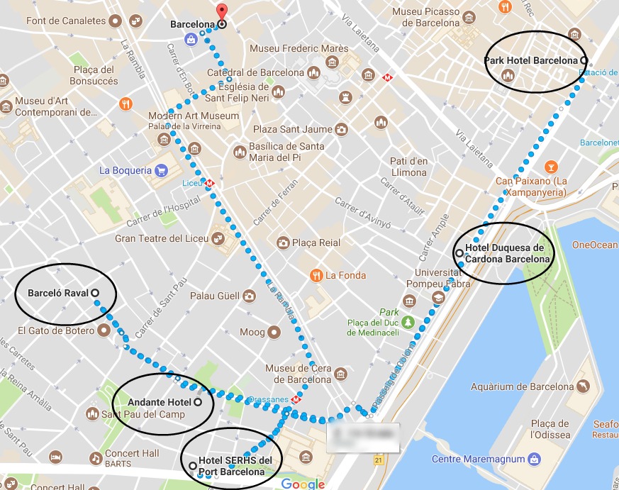 top hotels in Barcelona