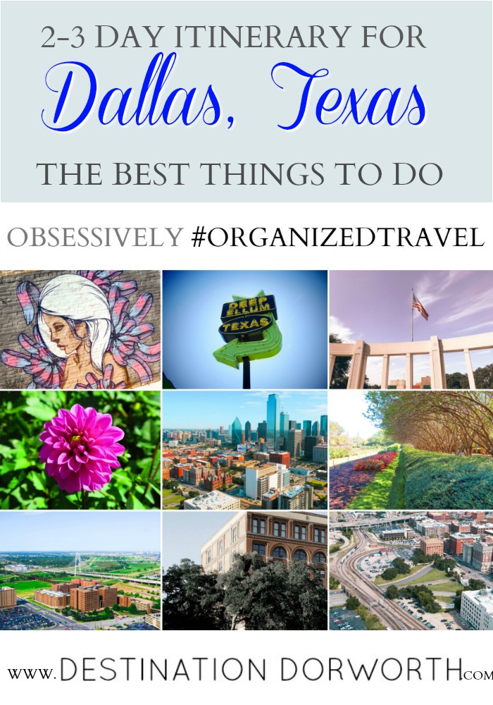 dallas itinerary dallas itinerary