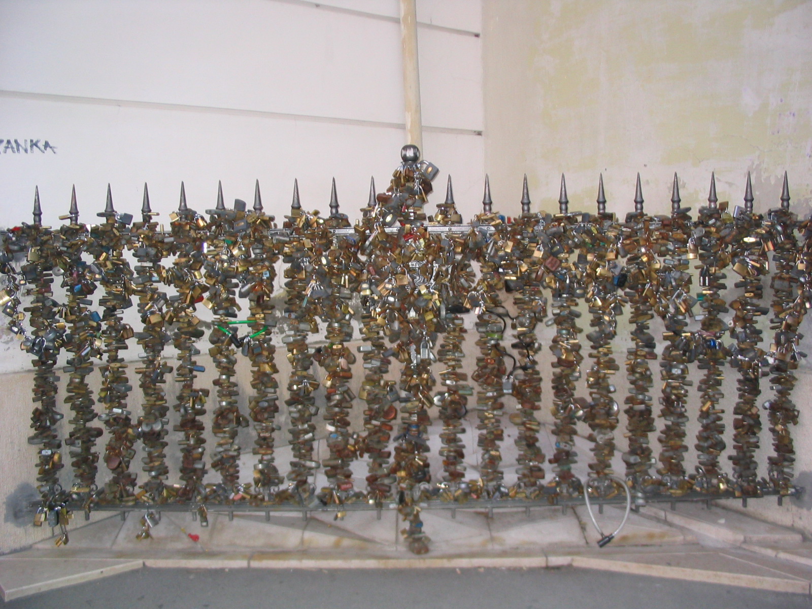 love locks around the world