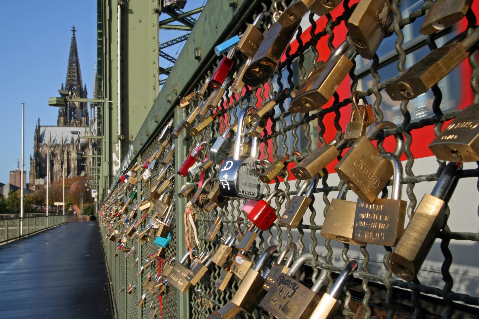 love locks around the world