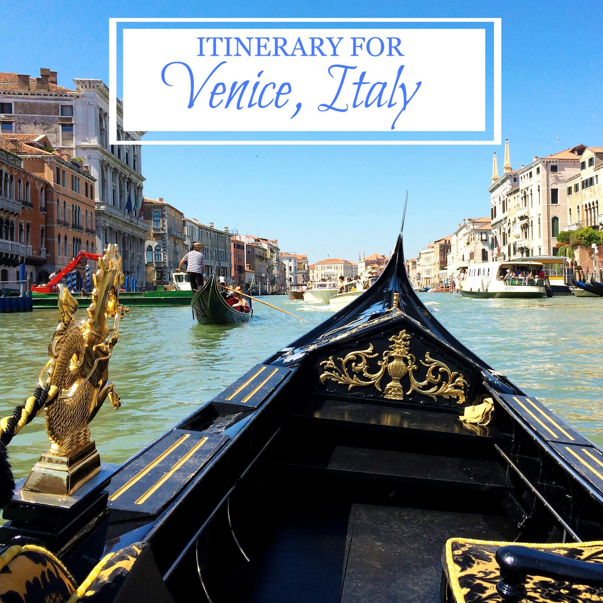 venice itinerary