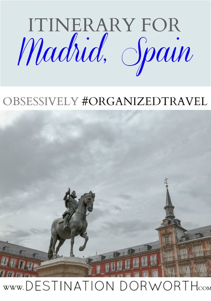 Madrid spain itinerary