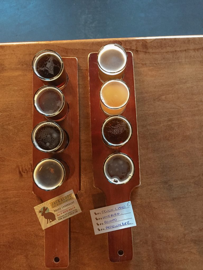 Nashville itinerary brewing