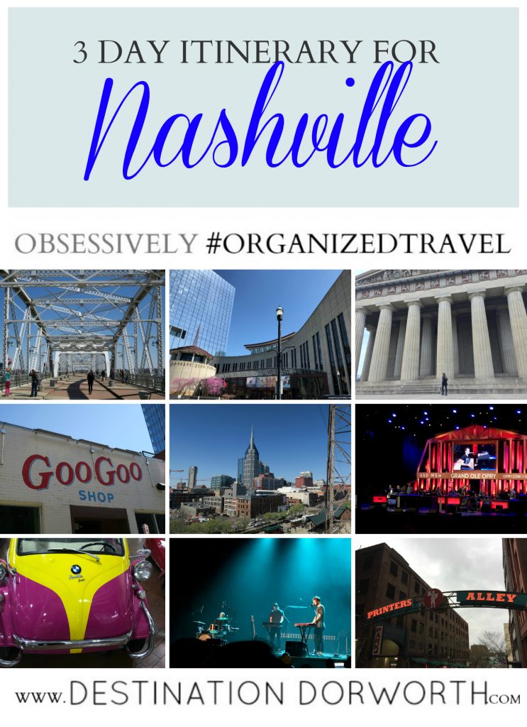 Nashville itinerary 3 days