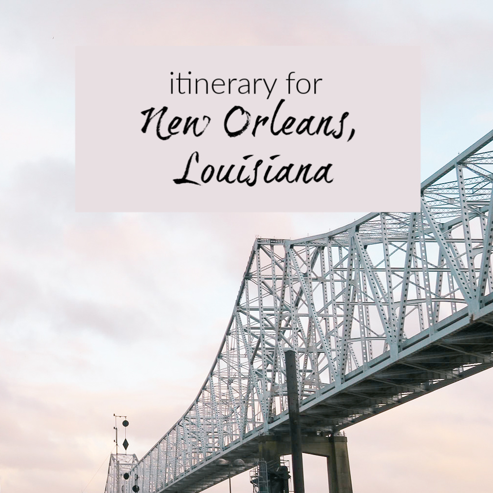 four days New Orleans